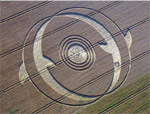 Dolphin Crop circle, August 12, 2002